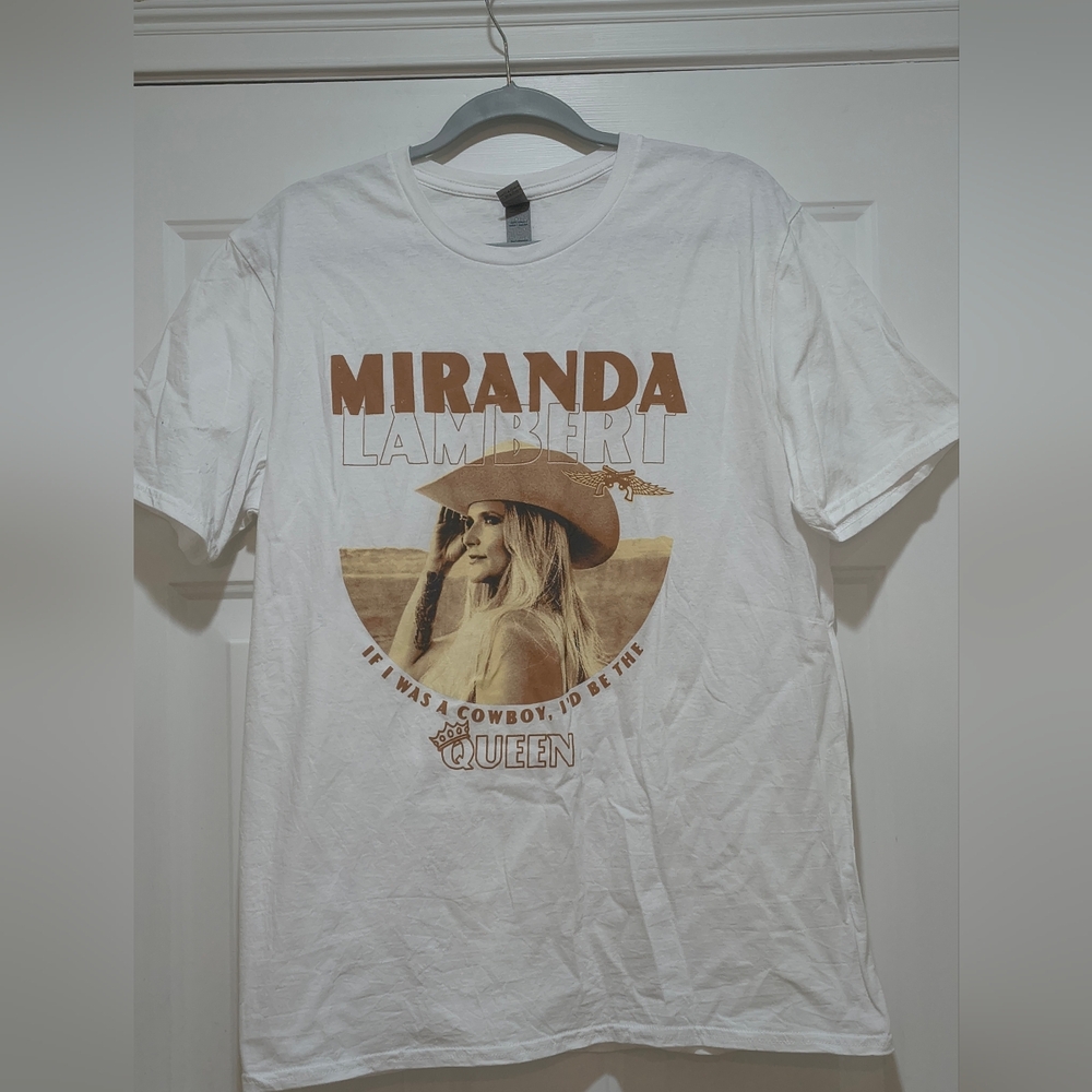 Miranda Lambert White Graphic Shirt Size Large